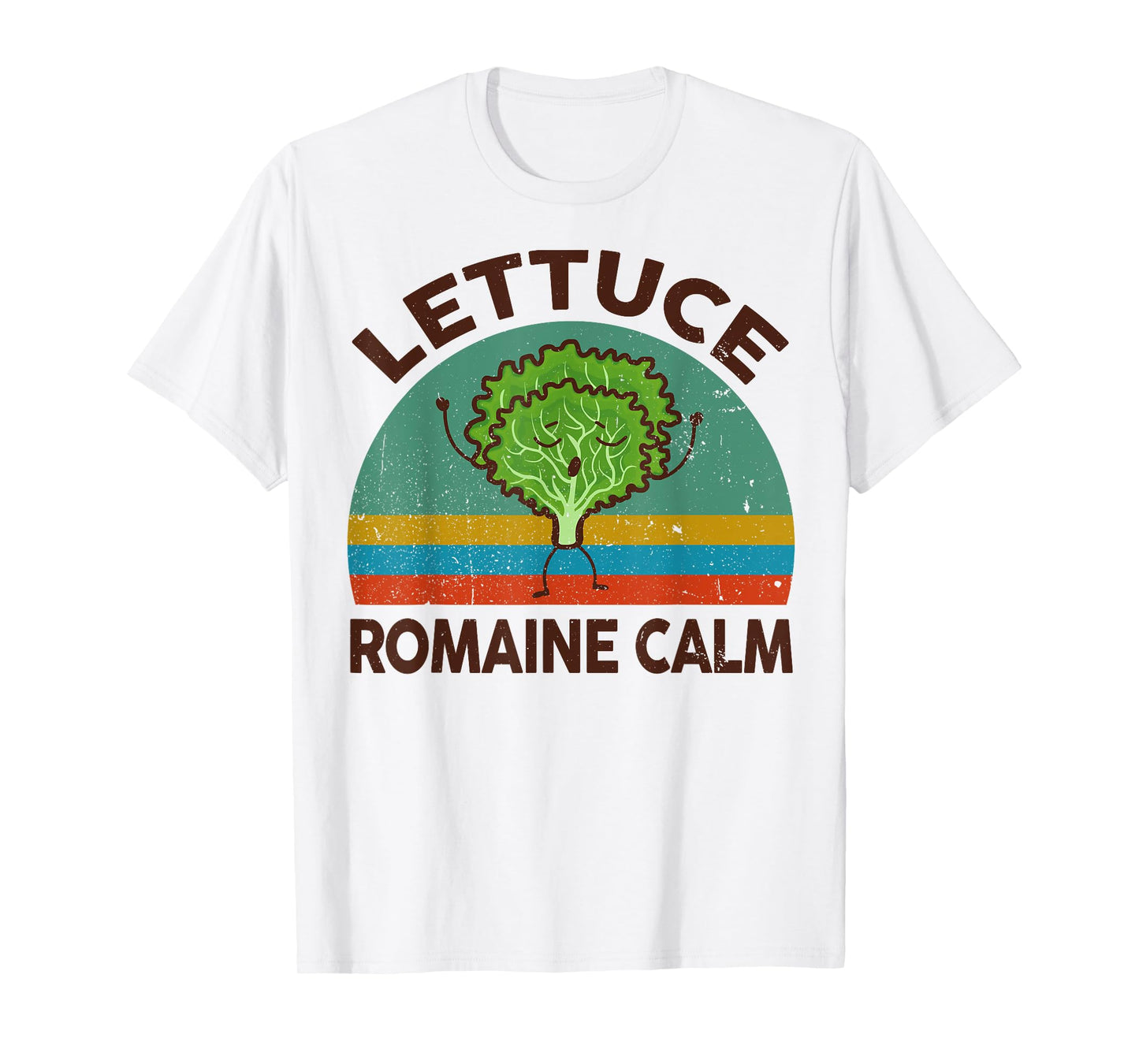 Vegan-Shirt Lettuce Romaine Calm Men Women Funny Vegetarian T-Shirt