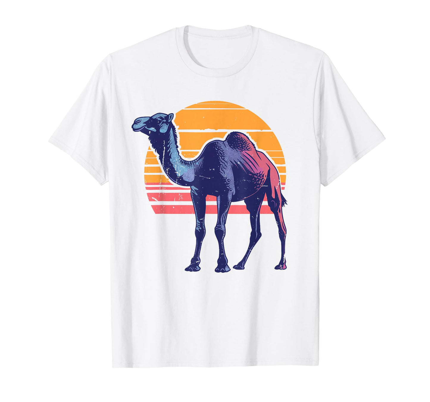 Camel Retro Vintage 80s Style Camel Desert Animals Lover T-Shirt