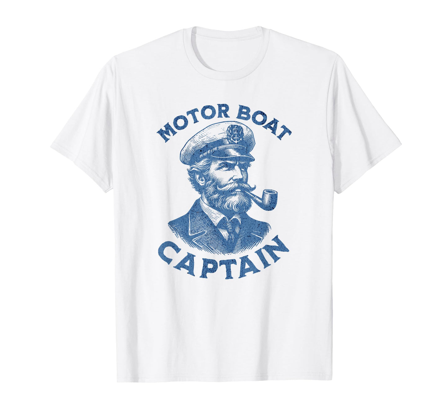 Funny Motor Boat Captain T-Shirt