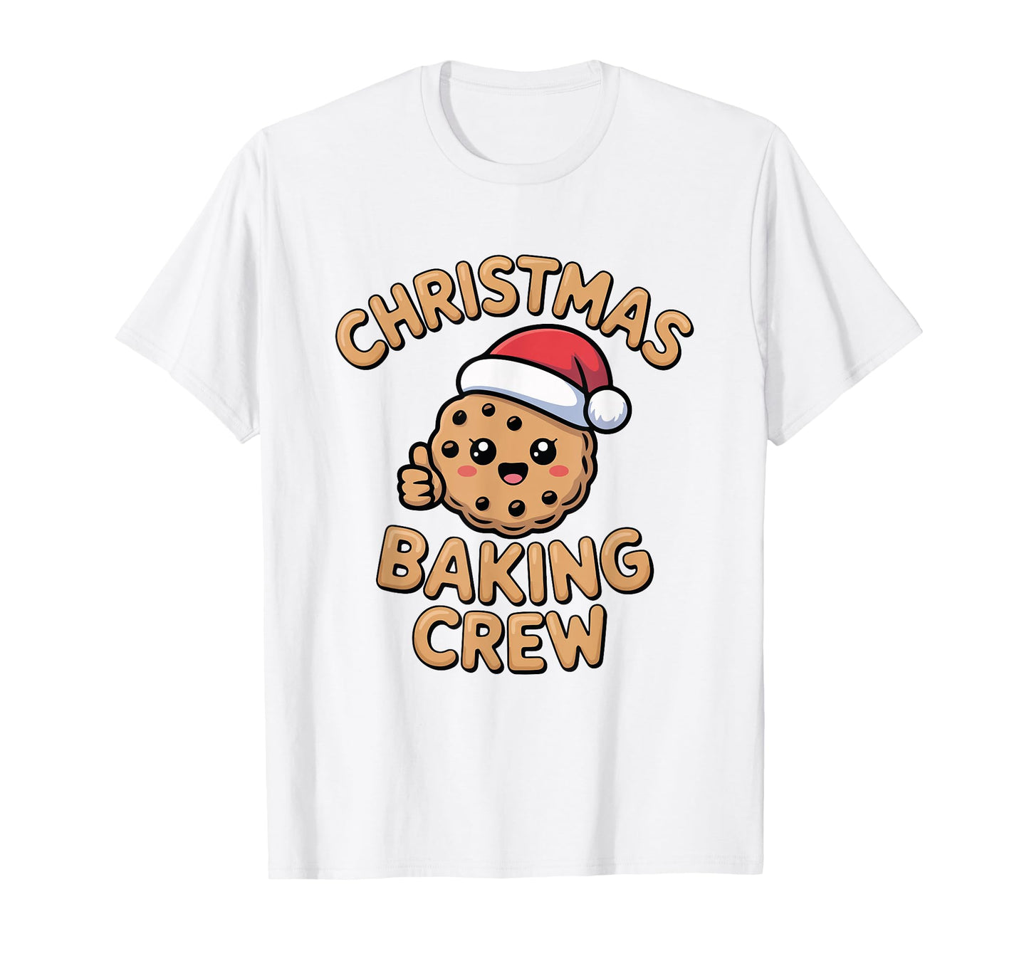 Christmas Baking Crew Cookie Thumbs Up Cute T-Shirt