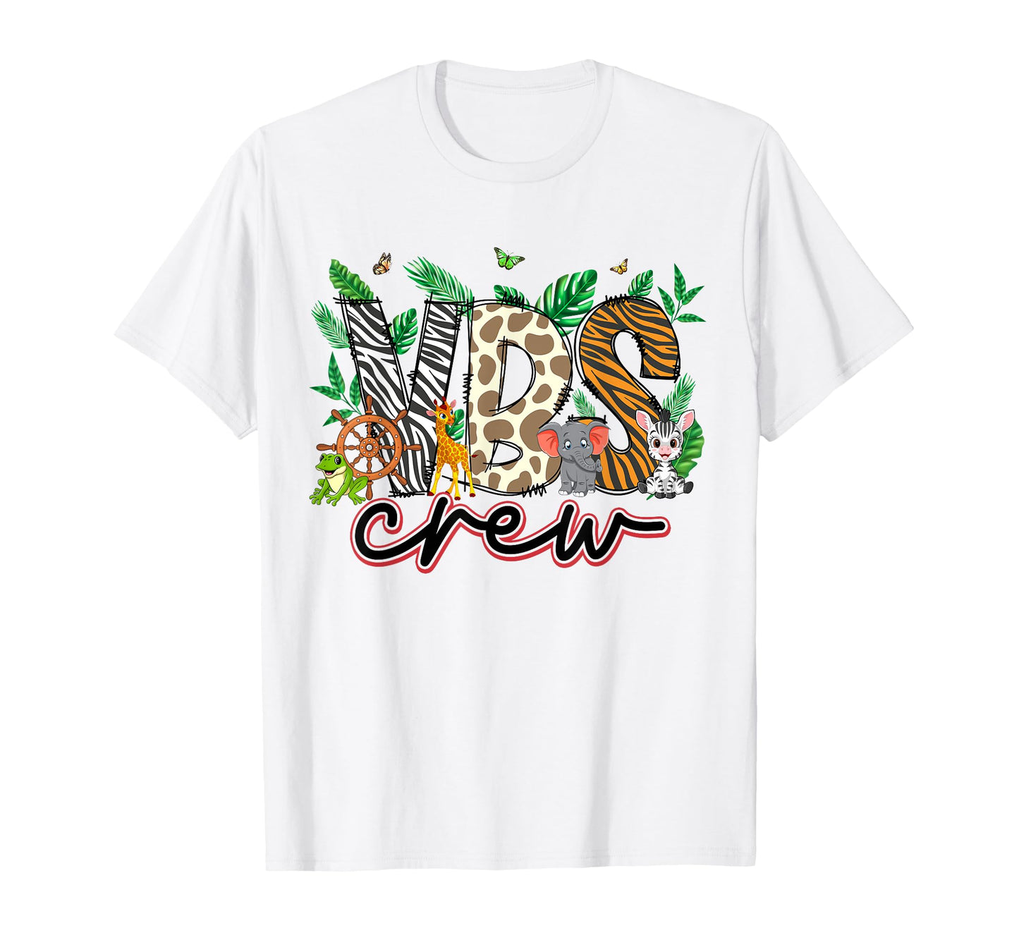 VBS Crew VBS 2024 Vacation Bible School Jungle Adventures T-Shirt