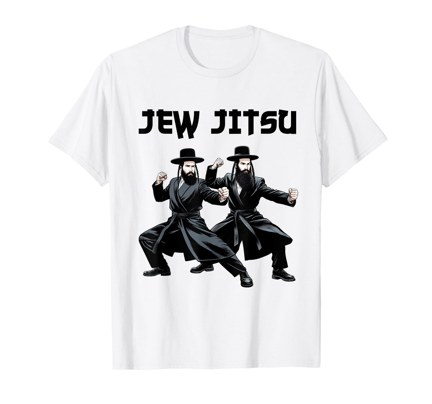 Funny Jewish Hanukkah Rabbi Horah Dance Jew Israel Shabbat T-Shirt
