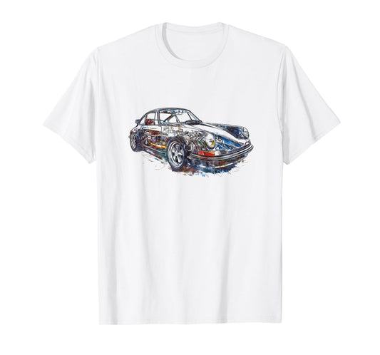 Vintage 911 Classic Sports Car T-Shirt