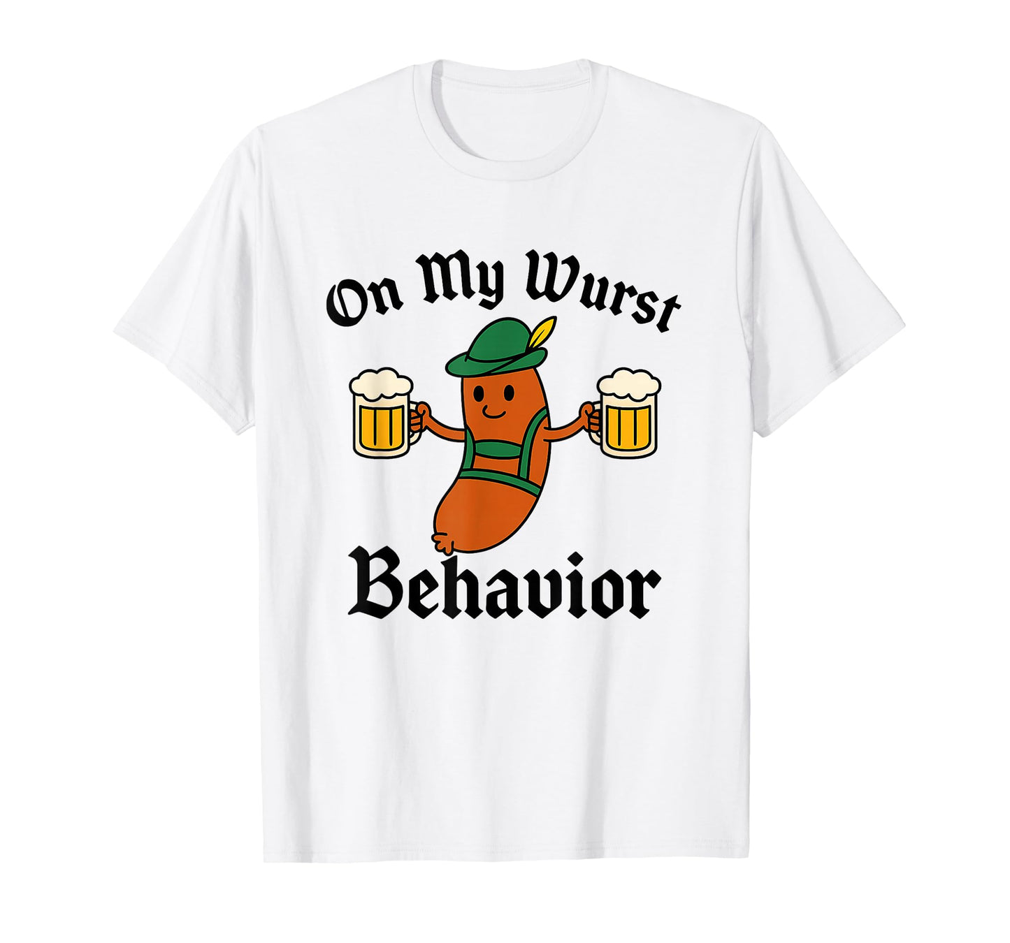Funny Vintage Oktoberfest German Gifts Octoberfest Wurst T-Shirt