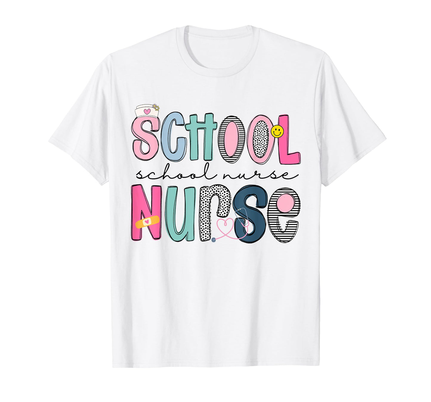 School Nurse Appreciation Day for Best Nurses Back to School T-Shirt