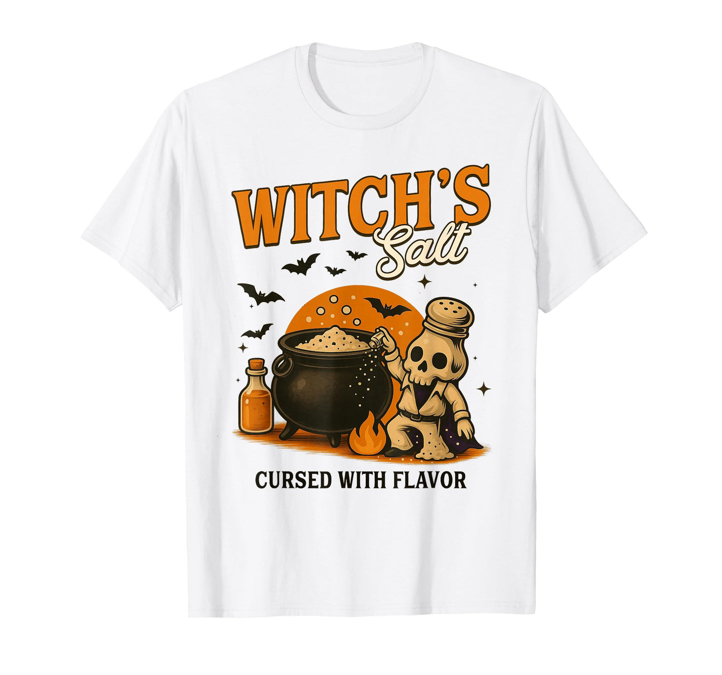 Halloween Spice Condiment Costume Witch's Salt T-Shirt
