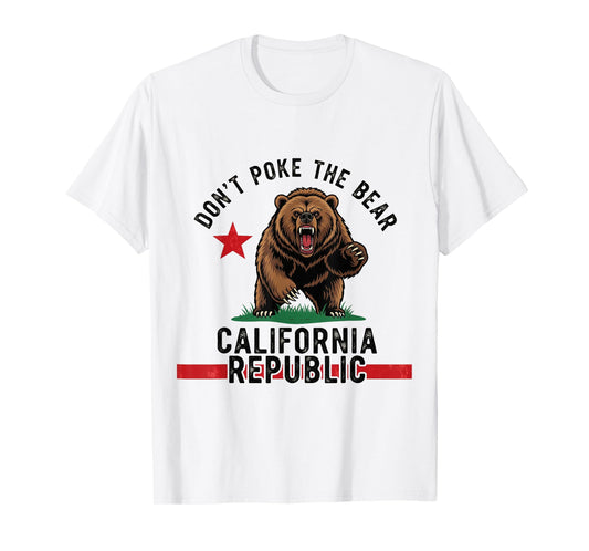 Don’t Poke The Bear California Republic Graphic T-Shirt