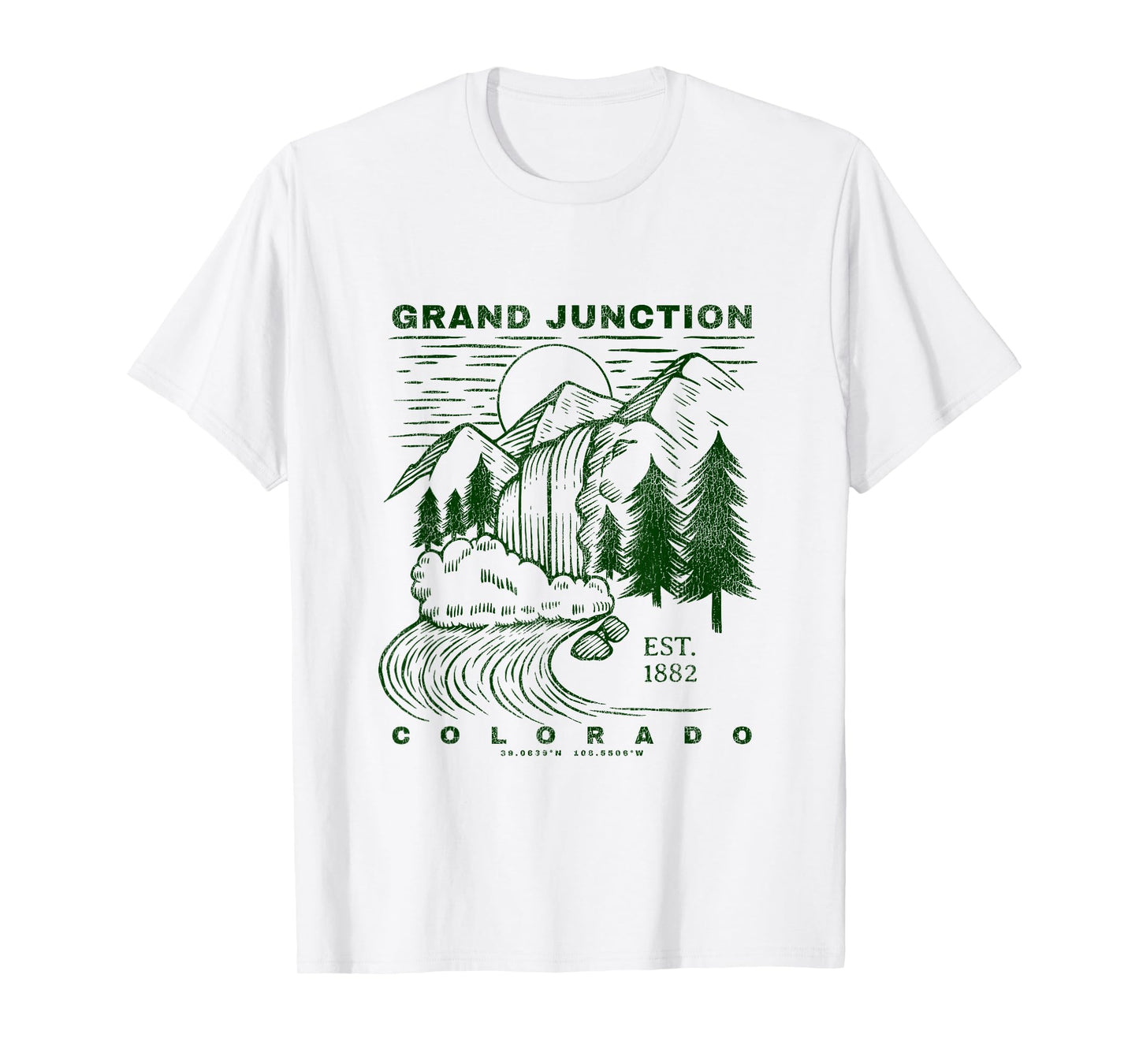 Grand Junction Colorado Neat Souvenir Rustic Grand Junction T-Shirt