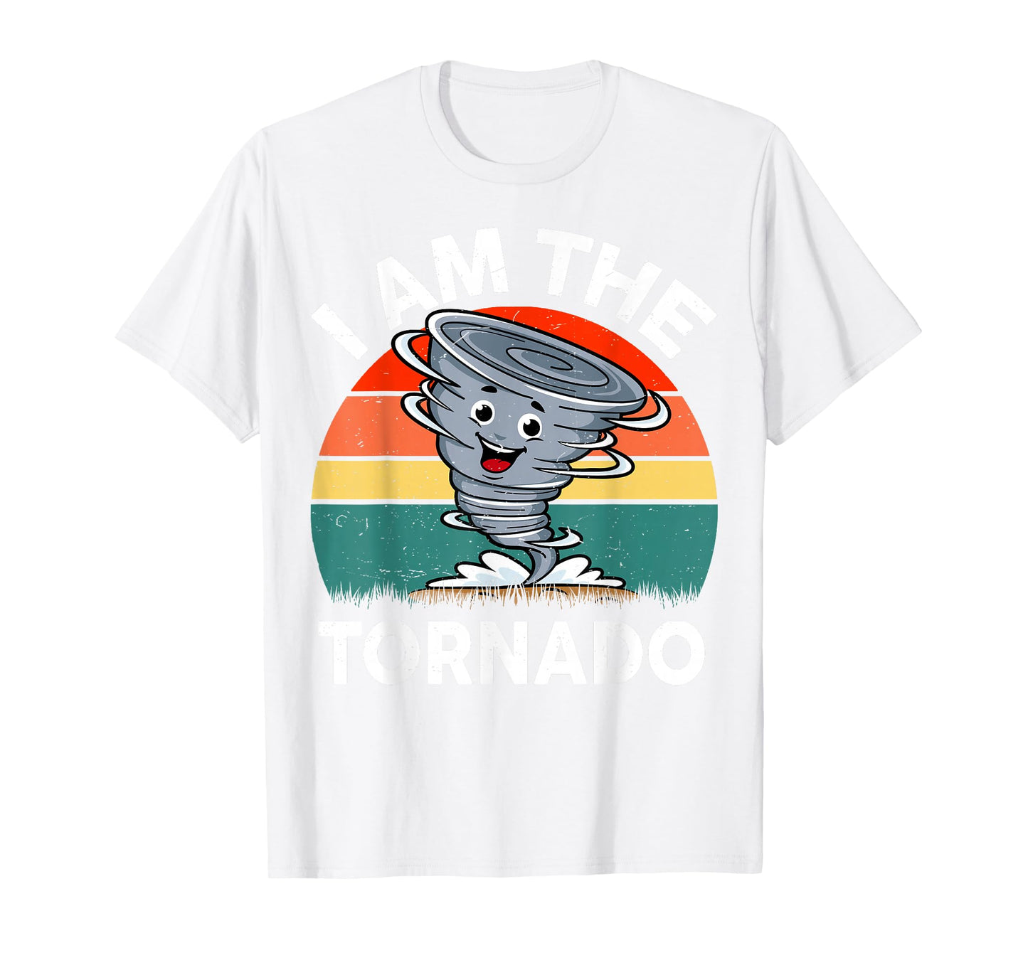 Kids I Am The Tornado Shirt Toddler Boy Storm Chaser Funny T-Shirt