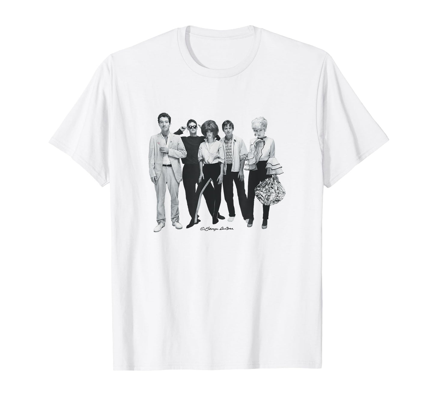 The B-52's Band Shot For Poster By George DuBose T-Shirt