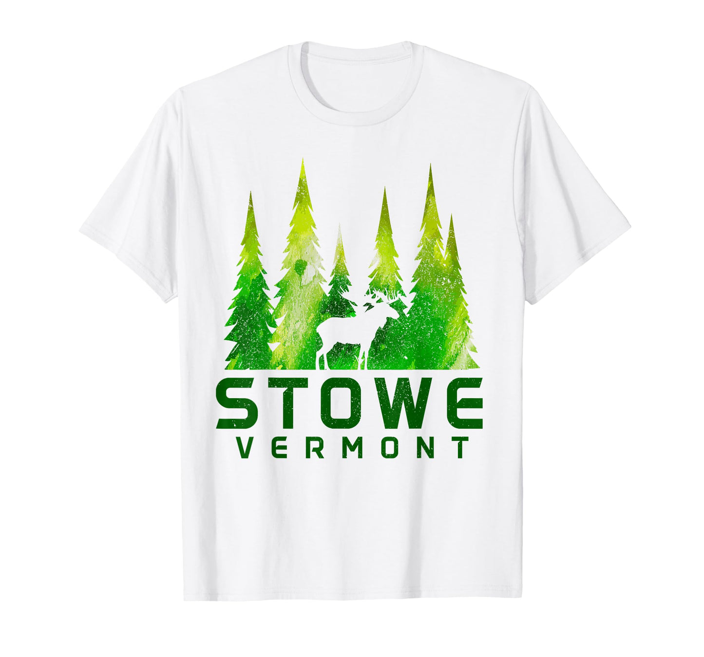 Stowe Vermont Moose Nature Lover T-Shirt