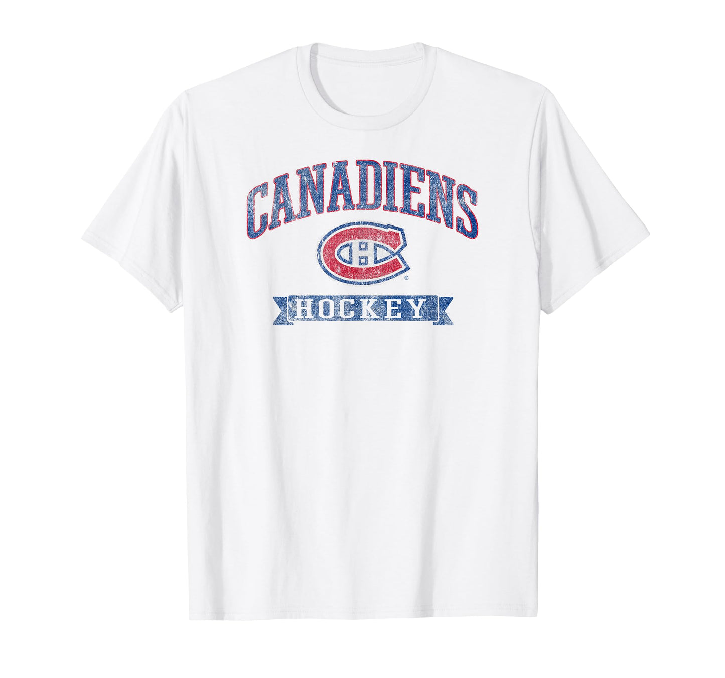 Montreal Canadiens Vintage Hockey Gray Officially Licensed T-Shirt