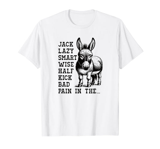 Donkey Smart Ass Wise Ass Kick Ass Funny Donkey T-Shirt