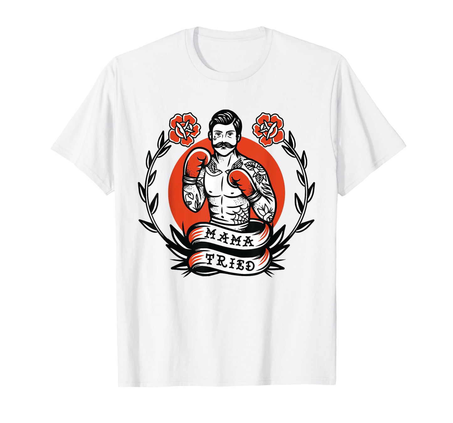 Boxer American Traditional Tattoo Old School Boxing Flash T-Shirt