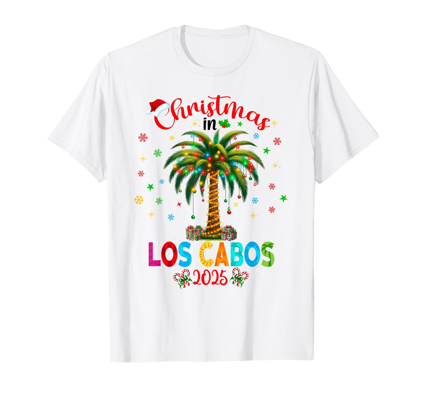 Mexico Cancun Cabo Christmas Trip Family Reunion Tropical T-Shirt