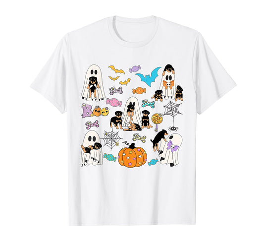 Dachshund Happy Halloweiner Funny Halloween Dogs Lover T-Shirt