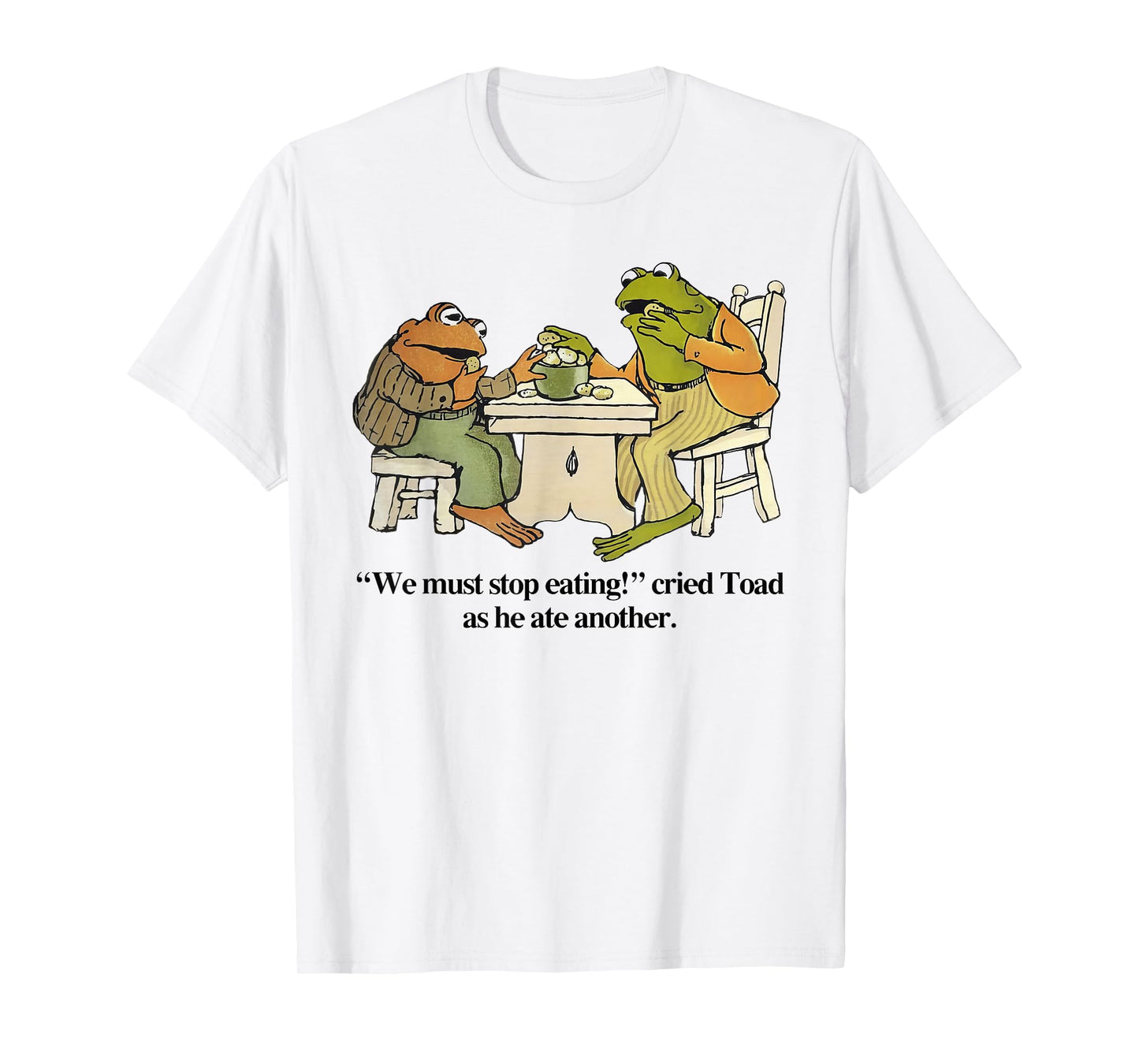 We Must Tee Stop Eating Toad As He Ate Another Frog Men T-Shirt