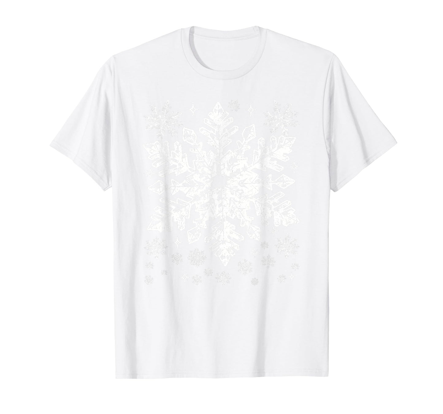 Snowflake Costume Winter Christmas Matching Mens Womens Kids T-Shirt