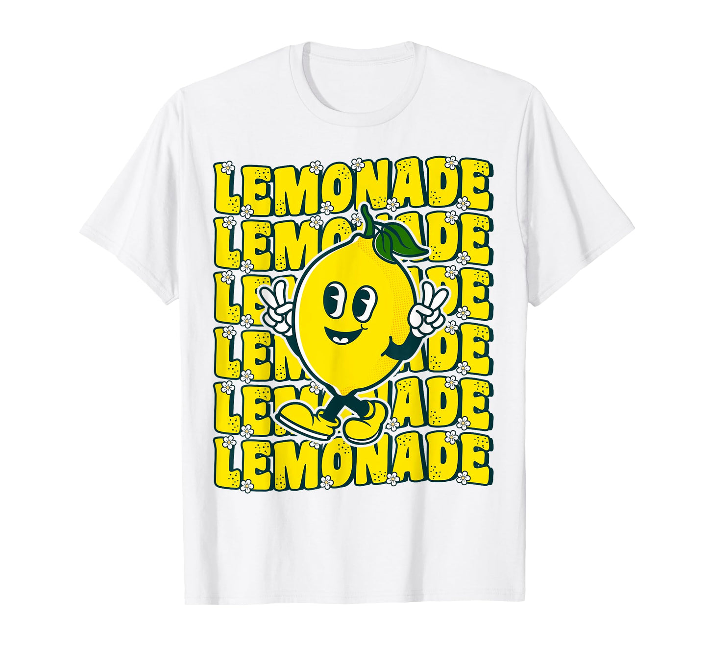 Groovy Lemonade Retro Groovy Summertime Lemonade Stand T-Shirt