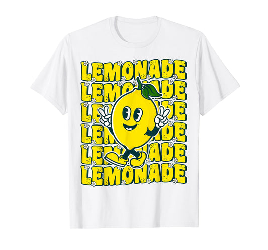 Groovy Lemonade Retro Groovy Summertime Lemonade Stand T-Shirt