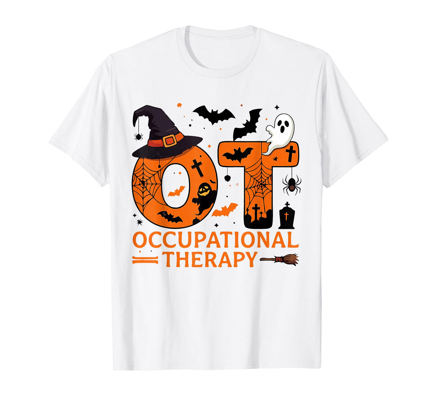 Halloween OT Occupational Therapy Special Education Teacher T-Shirt