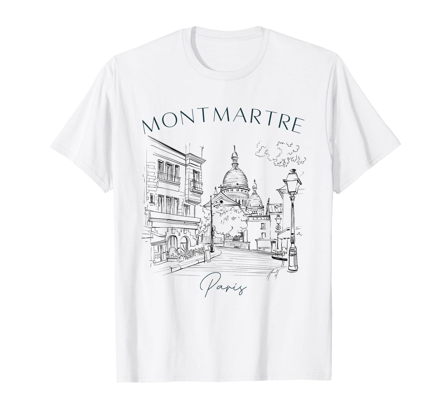 Montmartre Paris Vintage T-Shirt