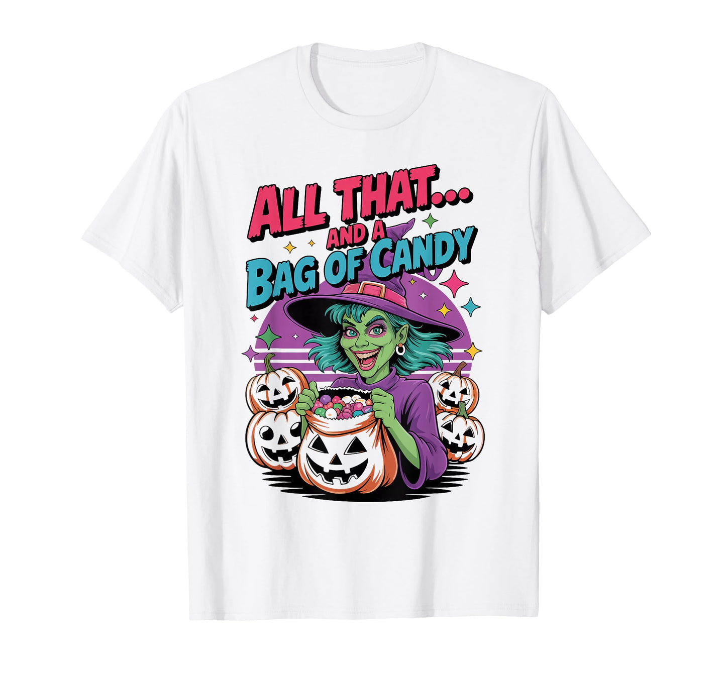 Retro 80s Funny Halloween T-Shirt