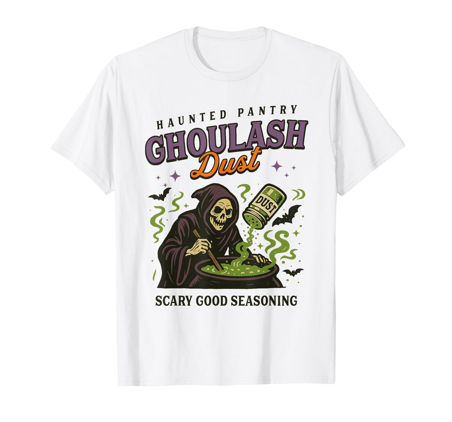 Spice Halloween Costume Haunted Pantry Ghoulash Dust T-Shirt