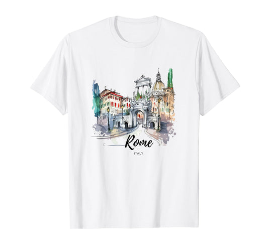 Souvenir Shirt Retro Vintage Rome Italy Italia T-Shirt