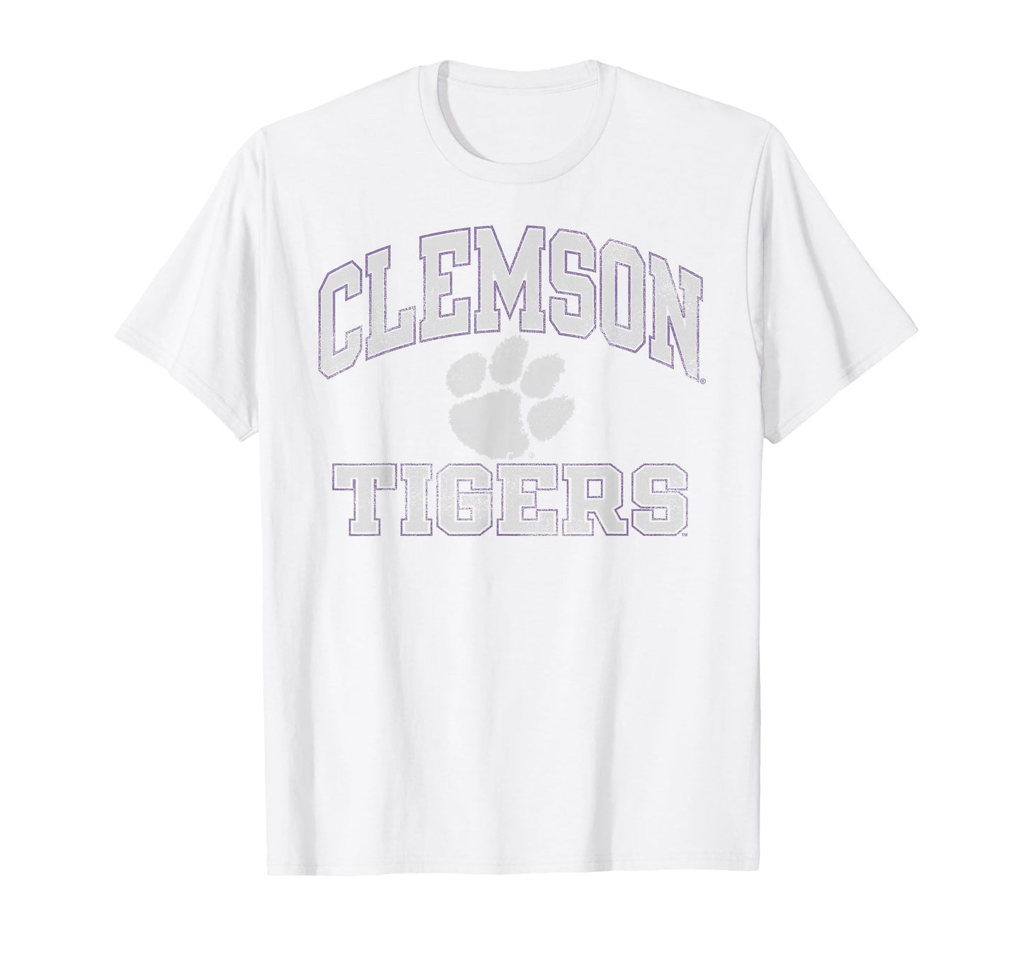 Clemson Tigers Vintage Worn Orange Officially Licensed T-Shirt