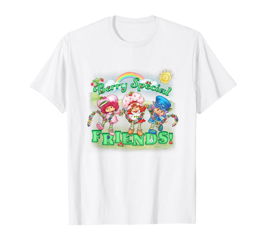 Strawberry Shortcake Berry Special Friends Floral T-Shirt