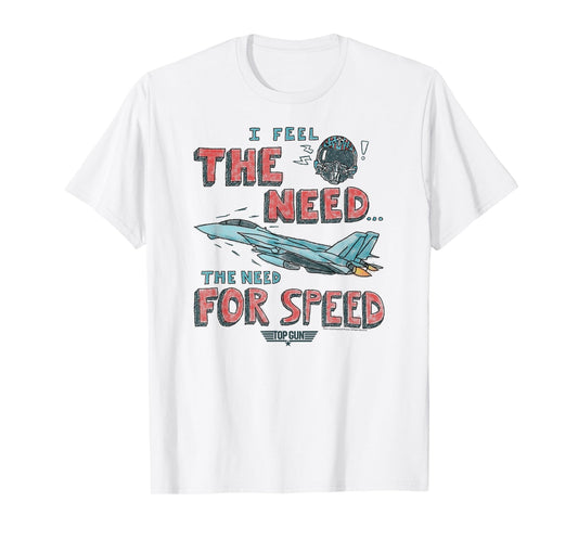 Top Gun Need for Speed Sketch Classic Action Movie T-Shirt