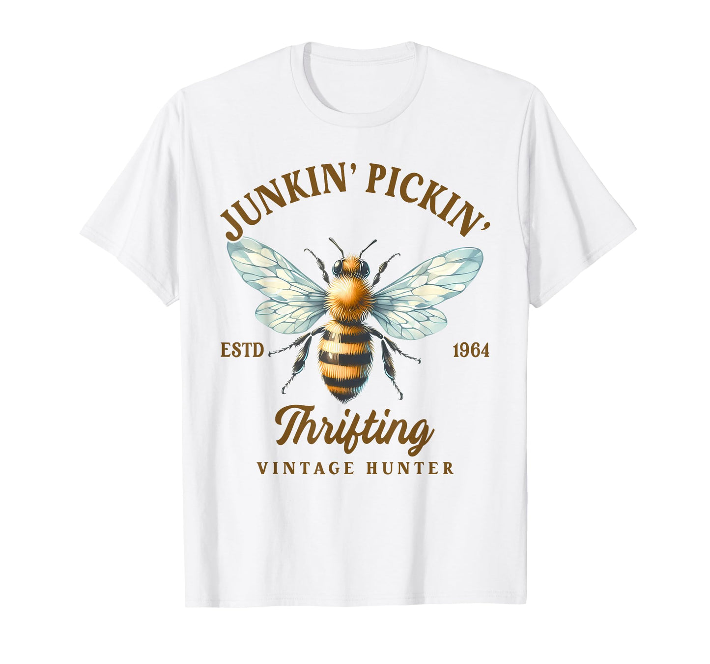 Thrift Hunter Junkin' Pickin' Thrifting Vintage Hunter T-Shirt