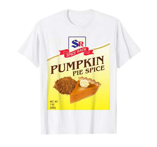 Pumpkin Pie Spice Halloween Costume Unique Fun Foodie T-Shirt