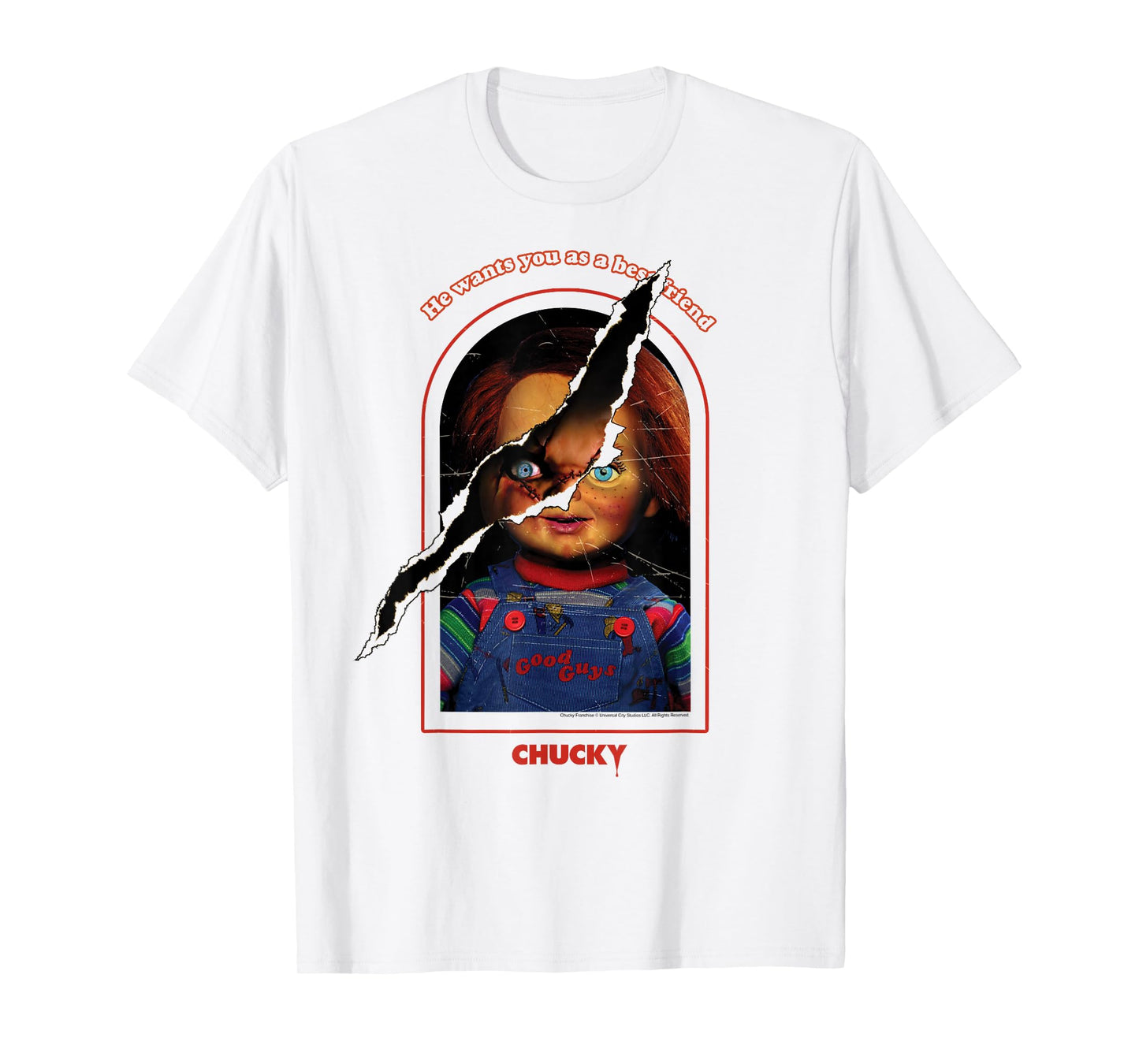 Chucky Split Face T-Shirt