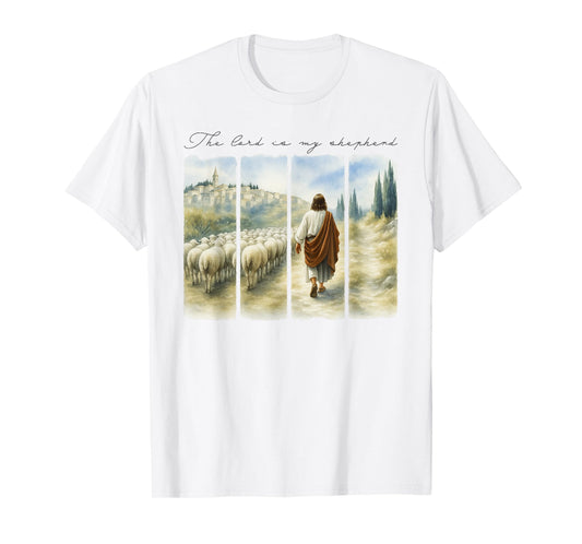 The Lord Is My Shepherd Jesus Christ The Good Shepherd T-Shirt