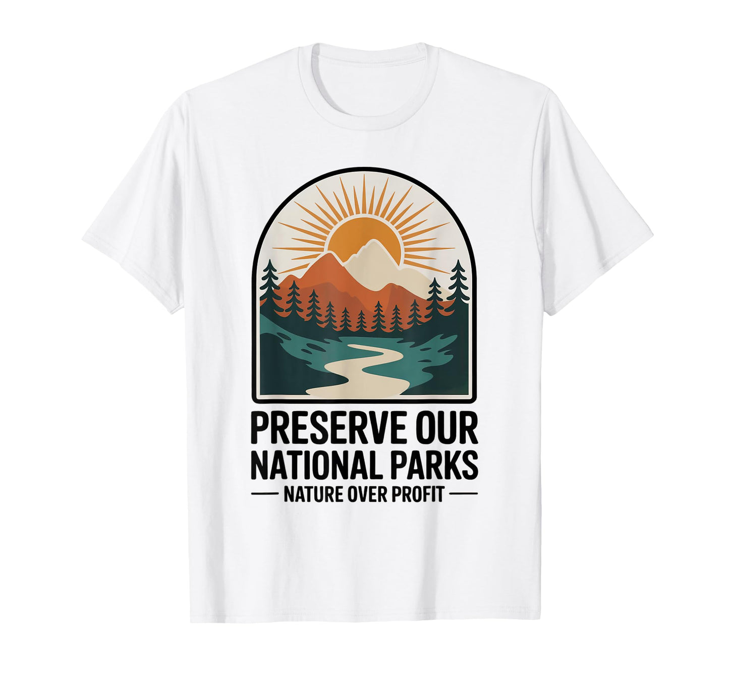 Protect Our Parks Support Vintage Save Our National Parks T-Shirt