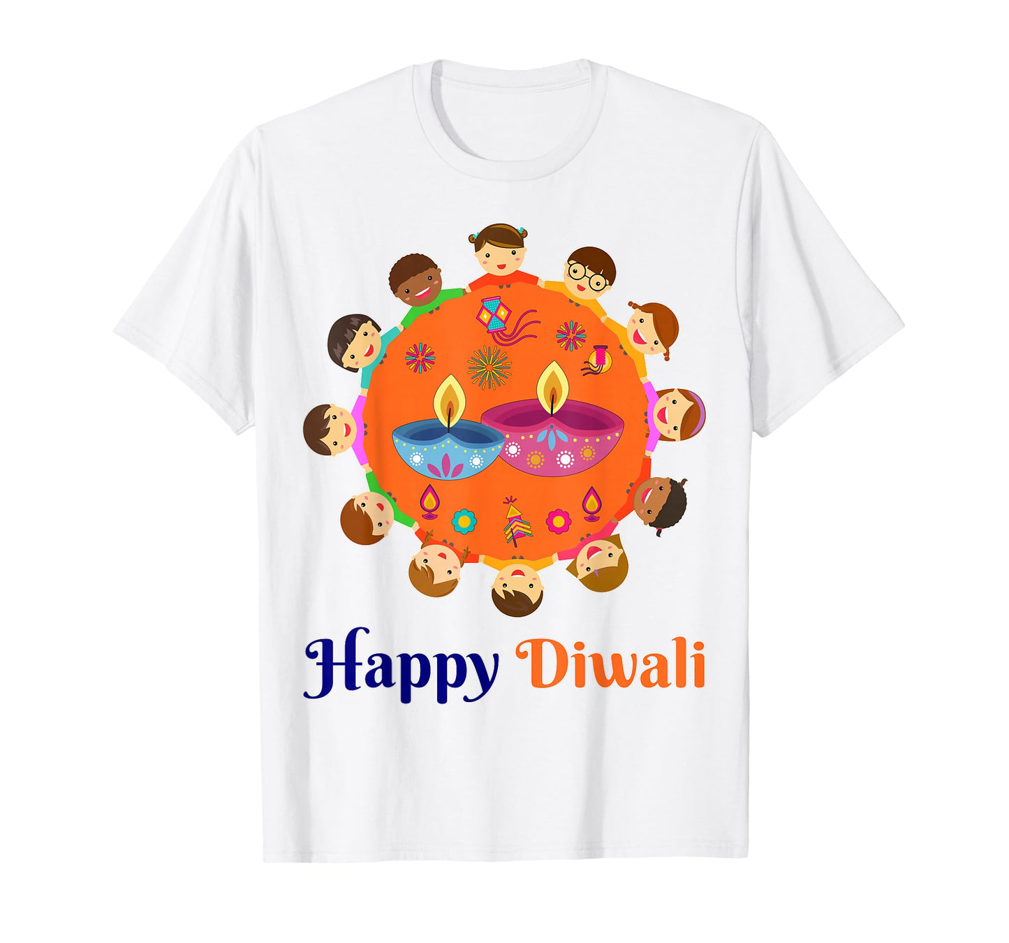 Toddler Diwali-Shirt Kid Men Women Family Hindu Happy Diwali T-Shirt