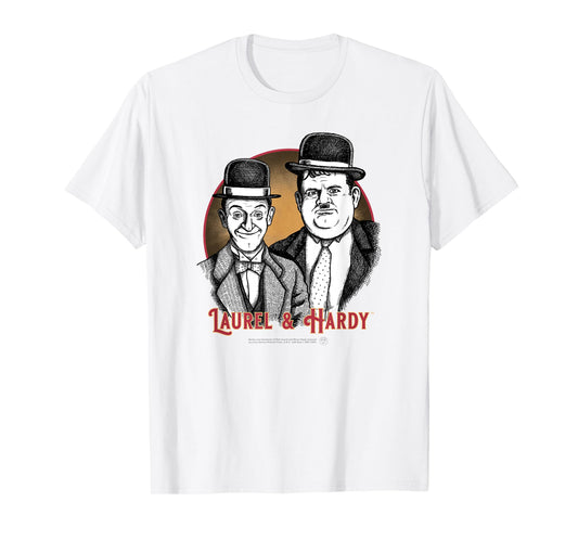 Laurel & Hardy Classic Comedy T-Shirt