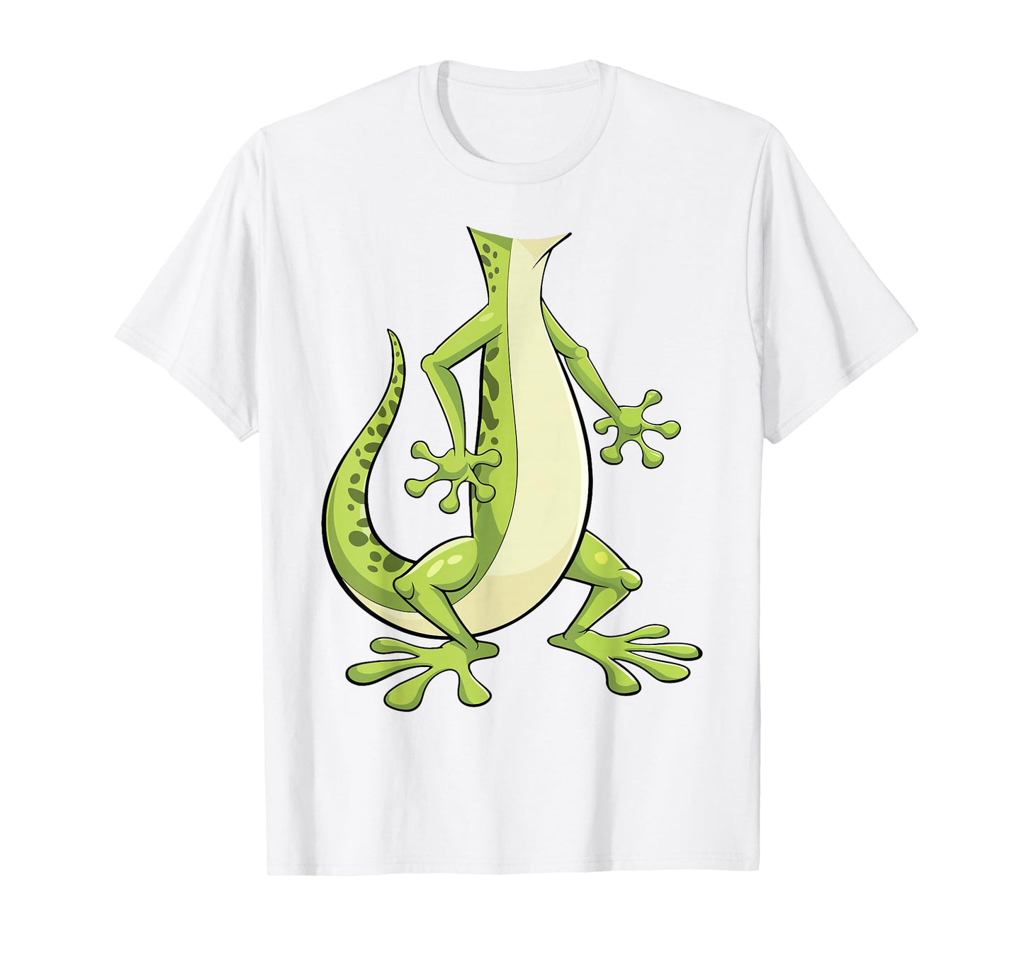 Gecko Shirt Adult Kids Men Women Green Lizard Costume T-Shirt