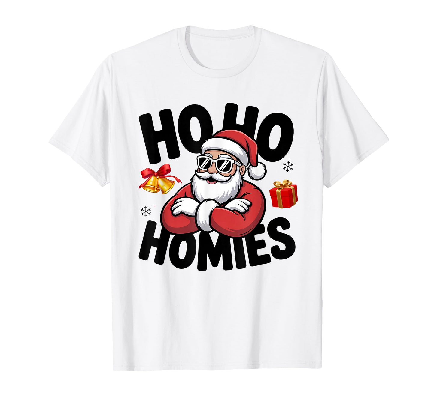 Cool Santa Christmas T-Shirt