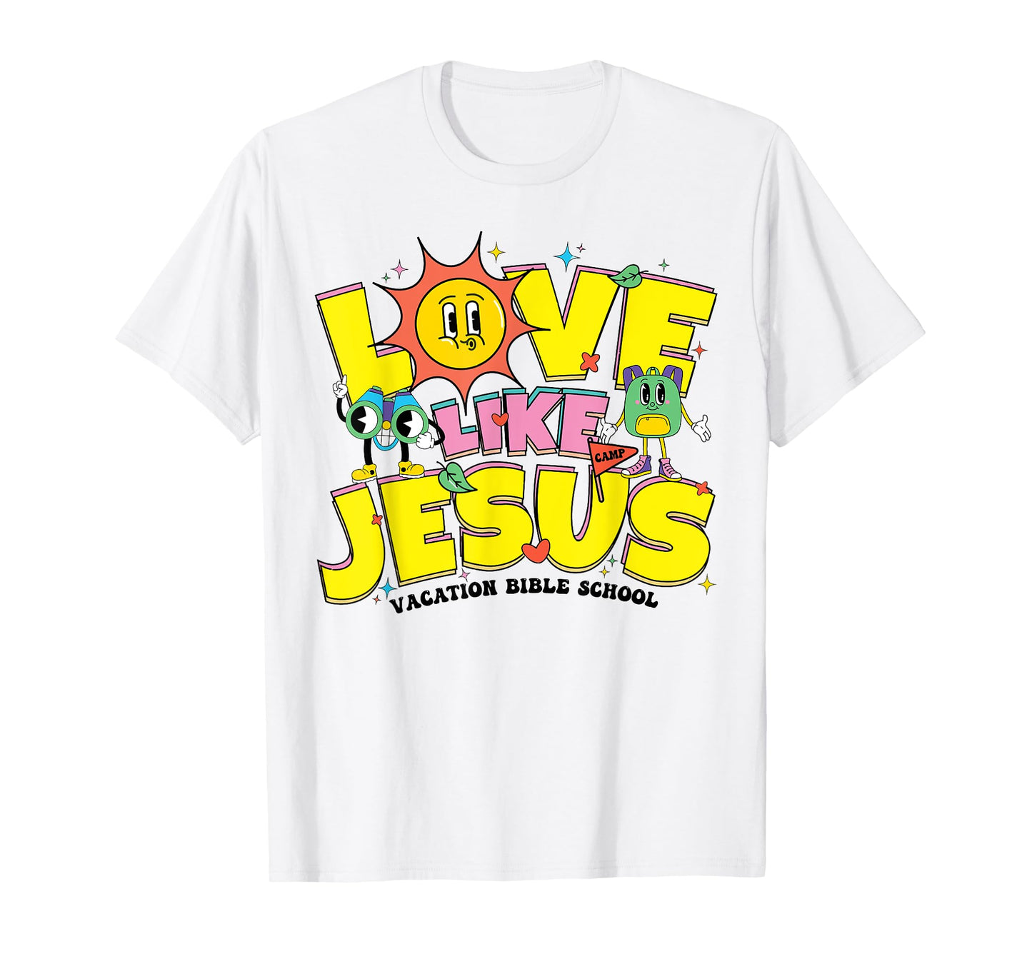 VBS 2025 Live It Out Love Like Jesus Vacation Bible School T-Shirt