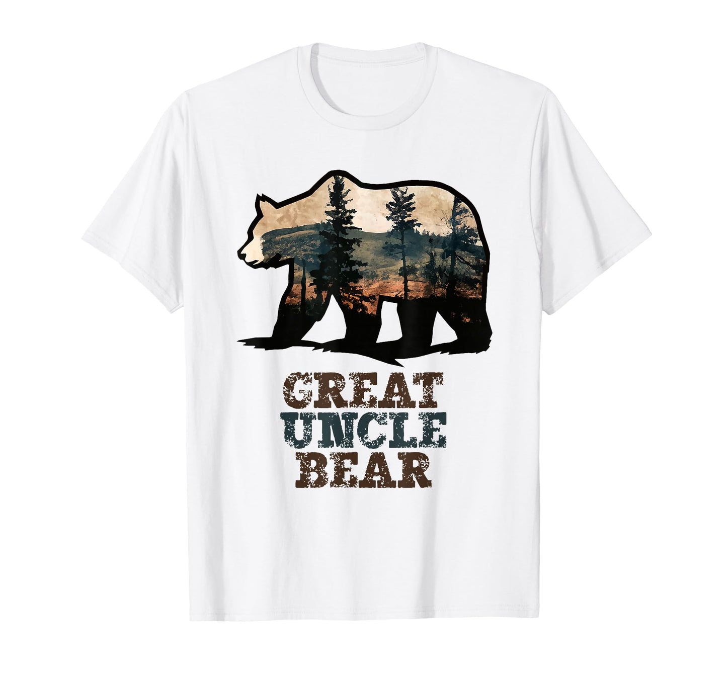 Great Uncle Bear Vintage Retro Funny T-Shirt
