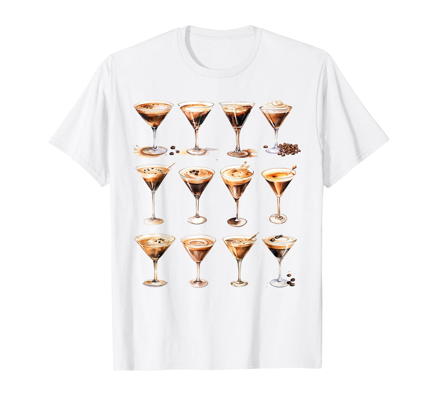 Espresso Martini Lover Tini Time Cocktail Espresso Martini T-Shirt