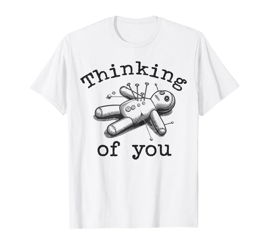Thinking Of You Vintage Voodoo Doll T-Shirt