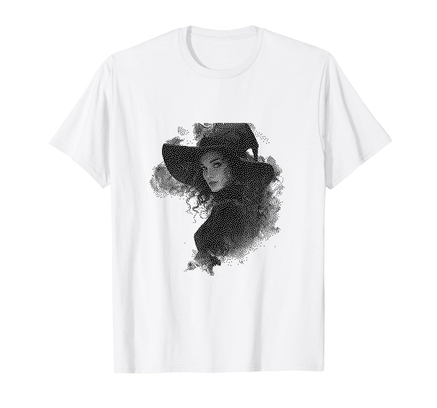 Spooky Witch Halloween Art T-Shirt