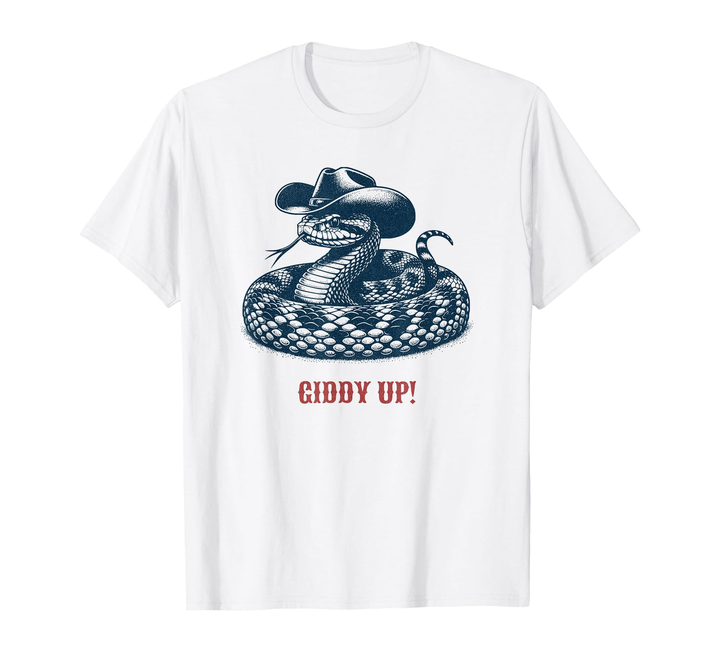 Giddy Up - Rodeo / Cowboy Rattlesnake T-Shirt