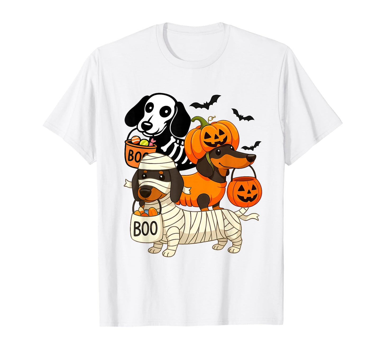 Halloween Vibes Spooky Season Dachshund Weiner Doxie Mom T-Shirt