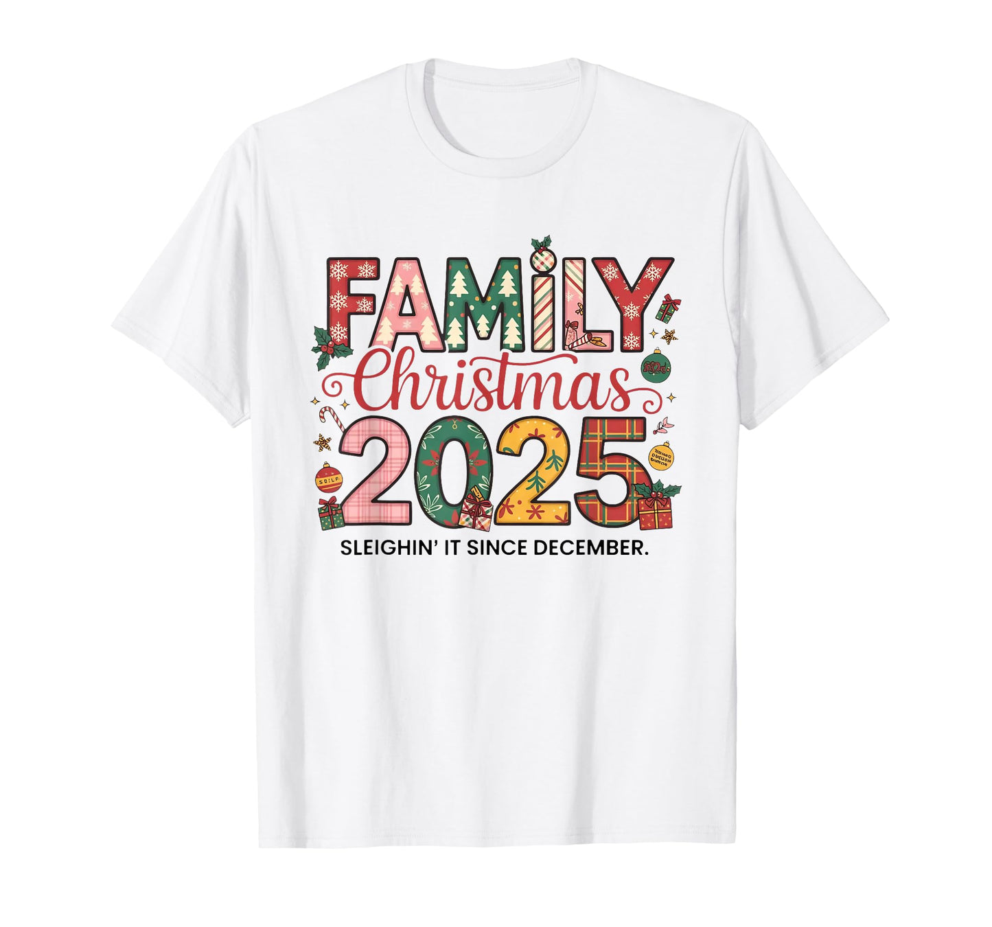 Family Christmas 2025 Making Memories Together Xmas Matching T-Shirt