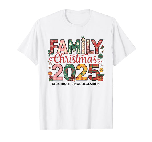 Family Christmas 2025 Making Memories Together Xmas Matching T-Shirt
